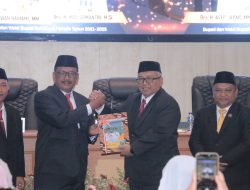 DPRD Gelar Rapat Paripurna Sertijab Bupati dan Wakil Bupati Sukabumi