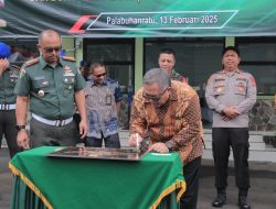Peresmian Gedung Subdenpom Persiapan Palabuhanratu