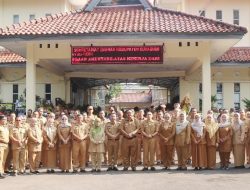 Kepala Dinas Perikanan Ikuti Apel di Sekretariat Daerah Yang Dipimpin Bupati Sukabumi