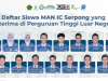 Luar Biasa: 15 Siswa MAN Insan Cendekia (IC) Serpong Jebol Penerimaan dan Beasiswa Universitas Luar Negeri
