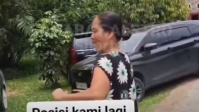 Menuai Menabur: Lihat Bagaimana Ibu ini Usir Tamu Tetangga di Halaman Rumahnya