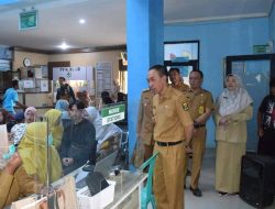 Monitoring Pelayanan Kesehatan Gratis di Puskesmas, Sekda “Tingkatkan derajat Kesehatan Masyarakat”