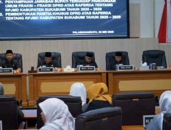 PARIPURNA DPRD, Agenda Jawaban Bupati Terhadap Pandangan Umum Fraksi Atas RAPERDA RPJMD 2025-2029