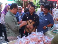 Operasi Pasar Murah, Disnak Kab Sukabumi Sediakan Ketersediaan Produk Hewani Murah dan Bermutu