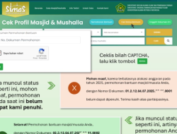 Kemenag Umumkan Calon Penerima Bantuan Masjid dan Musala 2025, Ini Cara Cek nya