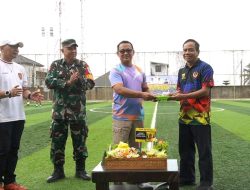 Soft Opening Lapang Mini Soccer Garuda BHWA Cisaat, dukung pola hidup sehat