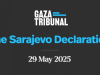 Pengadilan Gaza Umumkan Deklarasi Sarajevo, Keputusan Final Bagi Rakyat Gaza
