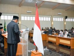 Bupati Sukabumi Sampaikan Jawaban Atas Pandangan Fraksi Terkait LPJ APBD 2024
