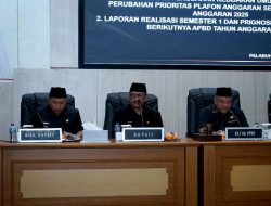 Bupati Sukabumi hadiri Paripurna DPRD, sampaikan hal-hal penting ini