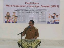 Launching SRMP 7 Kab Sukabumi, Bipati “Ruang hidup tumbuh Merdeka, Cerdas dan Berkarakter”