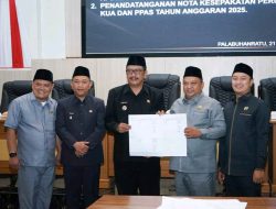 Paripurna DPRD, Bupati “Penyusunan perubahan KUA PPAS berdasarkan prinsip Transparansi dan Akuntabilitas”