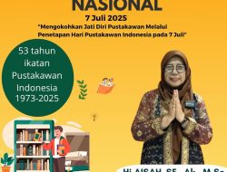 Kepala Diarpus Kab Sukabumi Menyampaikan Selamat Hari Pustakawan Nasional 2025