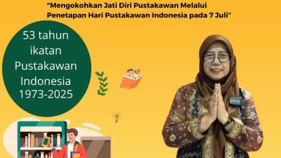 Kepala Diarpus Kab Sukabumi Menyampaikan Selamat Hari Pustakawan Nasional 2025