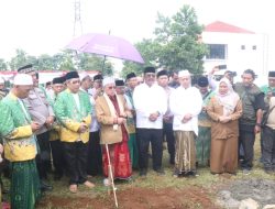 Bupati AsJap Letakan Batu Pertama pembangunan Gedung MUI Kabupaten Sukabumi