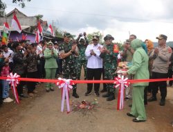 Dampingi DANREM 061/Suryakancana, Bupati “TMMD memberikan manfaat besar bagi masyarakat”