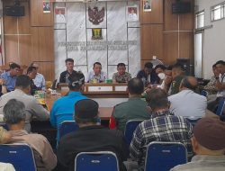 Rakor Lintas Instansi, Kegiatan Tiga Perusahaan Jual Tanah Urug Untuk Bocimi dihentikan