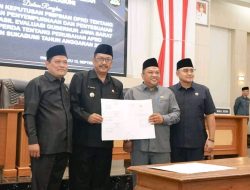 Paripurna, Keputusan pimpinan DPRD terkait Evaluasi Gubernur terhadap RAPERDA Perubahan APBD 2025