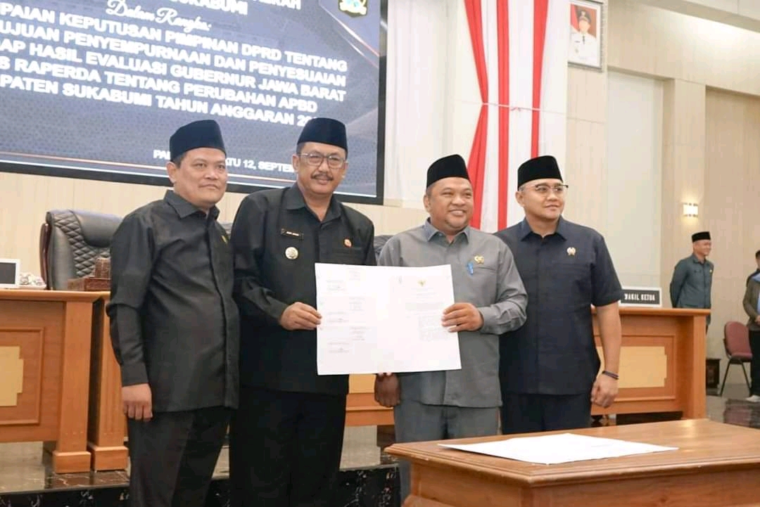 Paripurna, Keputusan pimpinan DPRD terkait Evaluasi Gubernur terhadap RAPERDA Perubahan APBD 2025
