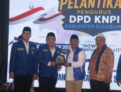 Pelantikan DPD KNPI, Wabup ajak Kuatkan Kolaborasi Wujudkan Sukabumi Mubarakah