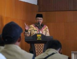 Lantik Pengurus FPRB, Bupati “Membantu masyarakat dalam Kesiapsiagaan Bencana”