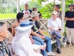 Kadistan Dampingi Kementan RI Kunjungan Lapangan Ke Kelompok Tani