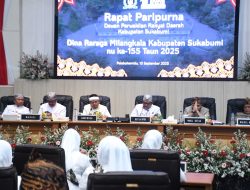 Paripurna DPRD Memperingati Hari Jadi Ke 155 Kab Sukabumi