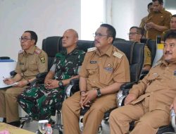 Bupati bersama Sekda dan FORKOPIMDA ikuti RAKOR Pengendalian Inflasi Tahun 2025