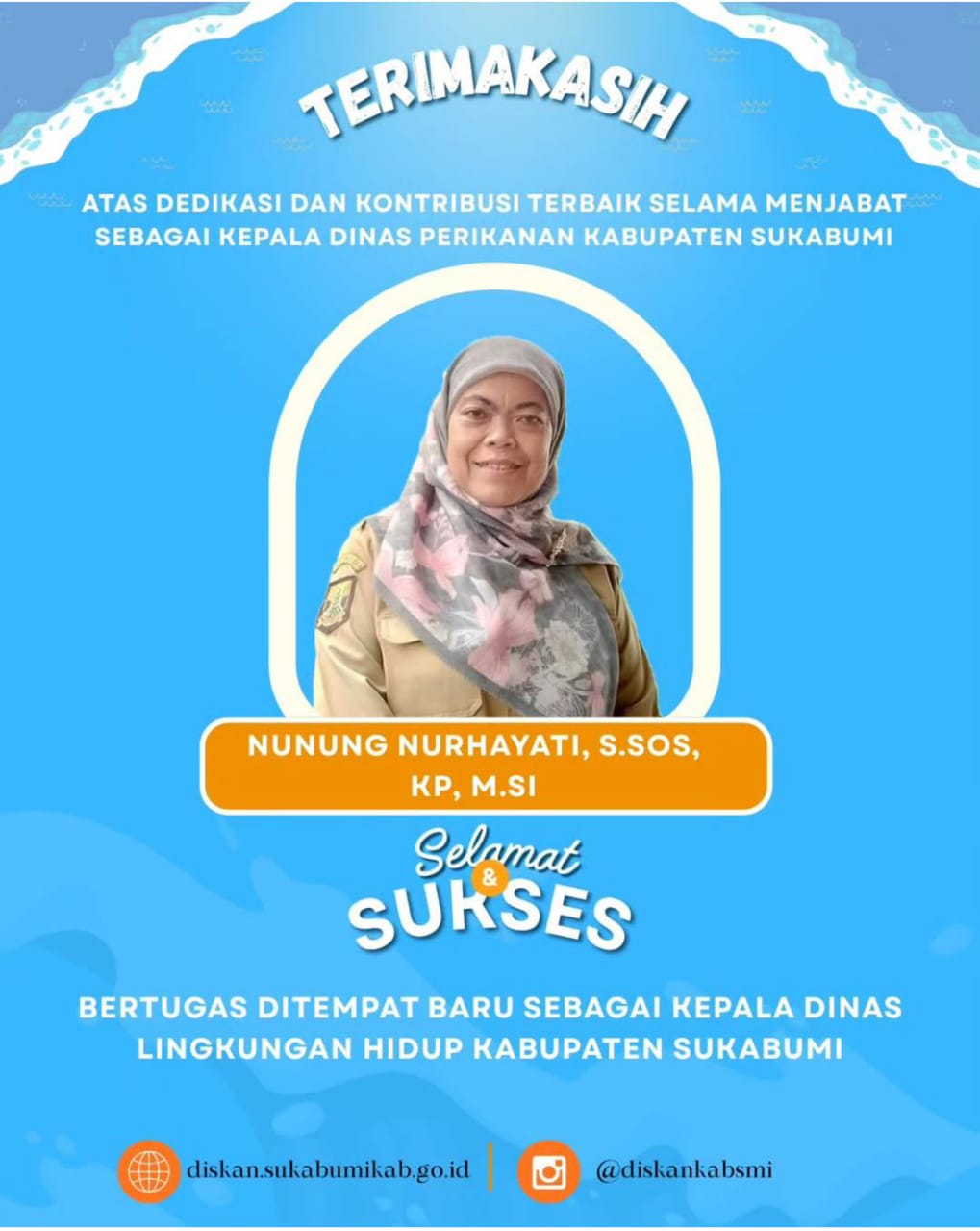 Sebelumnya Kepala Dinas Perikanan Kini Nunung Nurhayati Jadi Kepala DLH
