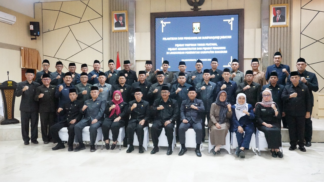 Dinas Pekerjaan Umum Kabupaten Sukabumi Miliki Kepala Dinas Baru