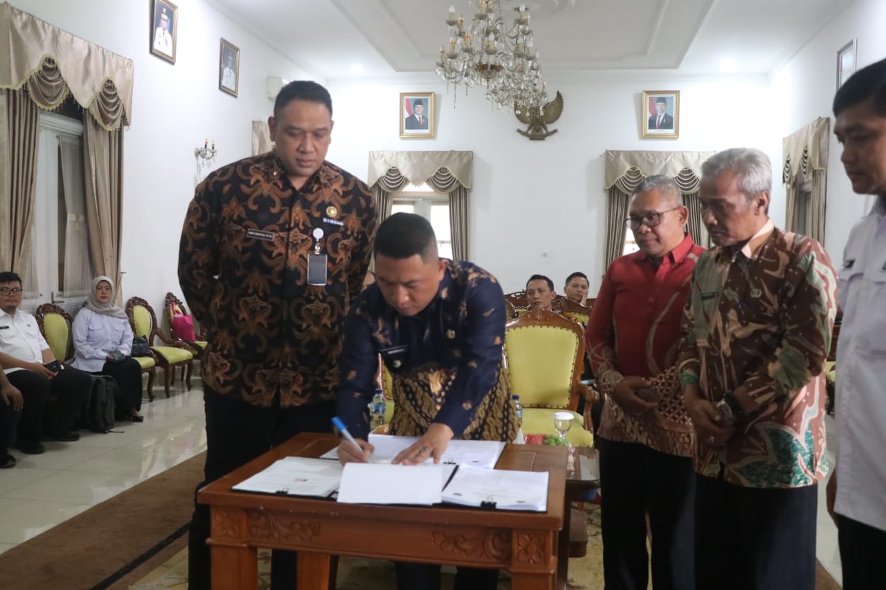 Wabup hadiri Penandatanganan PKS OP4D, wujudkan Kemandirian Fiskal Daerah