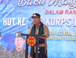 HUT Ke 80, BRIMOB Salurkan bantuan ALSINTAN, Wabup “Bukti Kedekatan dengan Masyarakat”