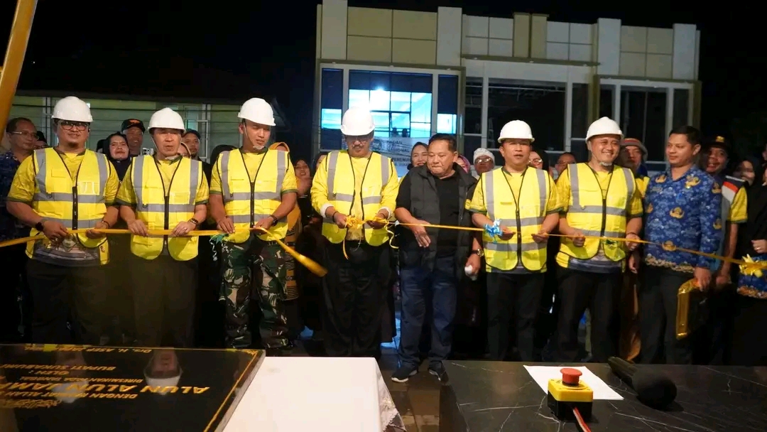 Alun-alun Jampang Tengah Di Resmikan, Bupati Ajak Jaga Bersama Dan Manfaatkan Sebaik Mungkin