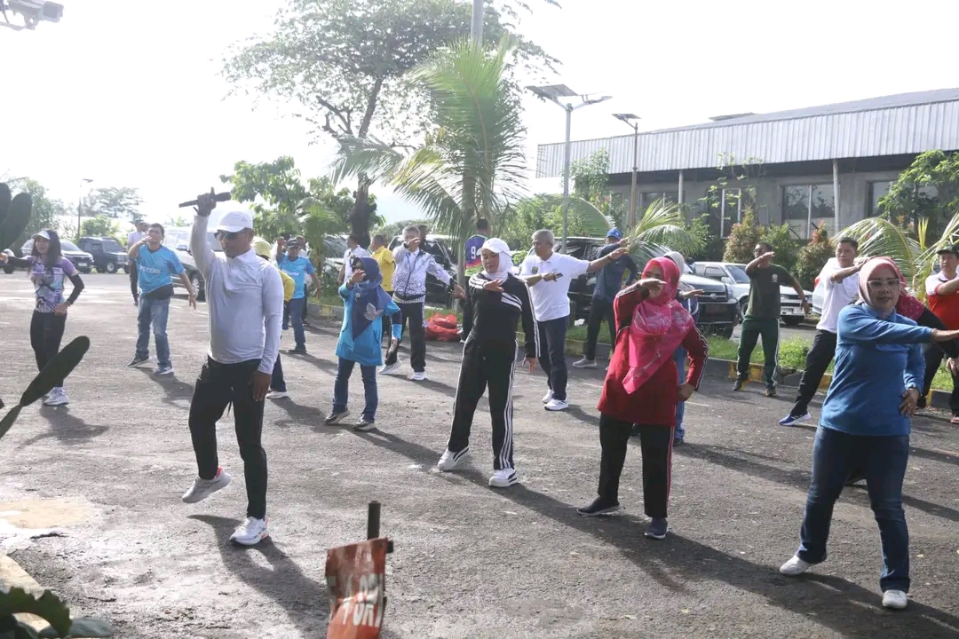 Sosialisasi Senam KORPRI Dan Pertandingan Olahraga HUT Ke-54 KORPRI Resmi Dibuka