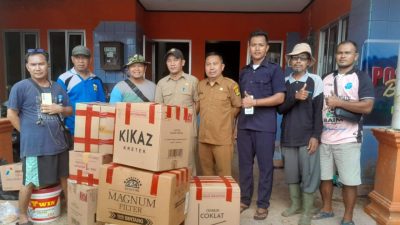 Diskan Kab Sukabumi Salurkan Bantuan Untuk Penyintas Bencana
