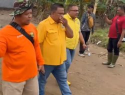Ketua DPRD Kab Sukabumi Tinjau Lokasi Bencana, Salurkan Bantuan Untuk Warga Terdampak