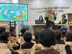 Diarpus Kab Sukabumi Jadikan Story Telling Sebagai Upaya Menumbuhkan Minat Baca