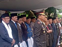 Plt.Kadis Perikanan Mengikuti Upacara Peringatan Hari Pahlawan Tingkat Kabupaten Sukabumi