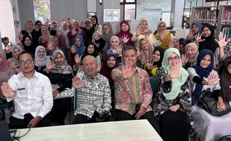 Diarpus Kab Sukabumi Dengan DP3A Gelar Litarasi Kolaboratif KOPI BAPER