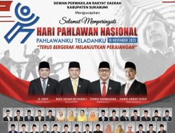 DPRD Kabupaten Sukabumi Mengucapkan Selamat Hari Pahlawan Nasional 2025