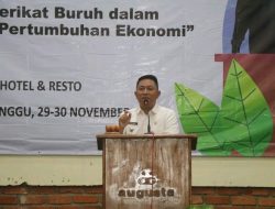 Wabup Buka Rakerwil KSBSI Jabar Dan Konfercab FSB KIKES Sukabumi