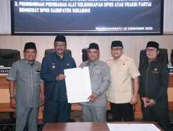 Paripurna DPRD Kab Sukabumi, Bahas Tiga Agenda Strategis