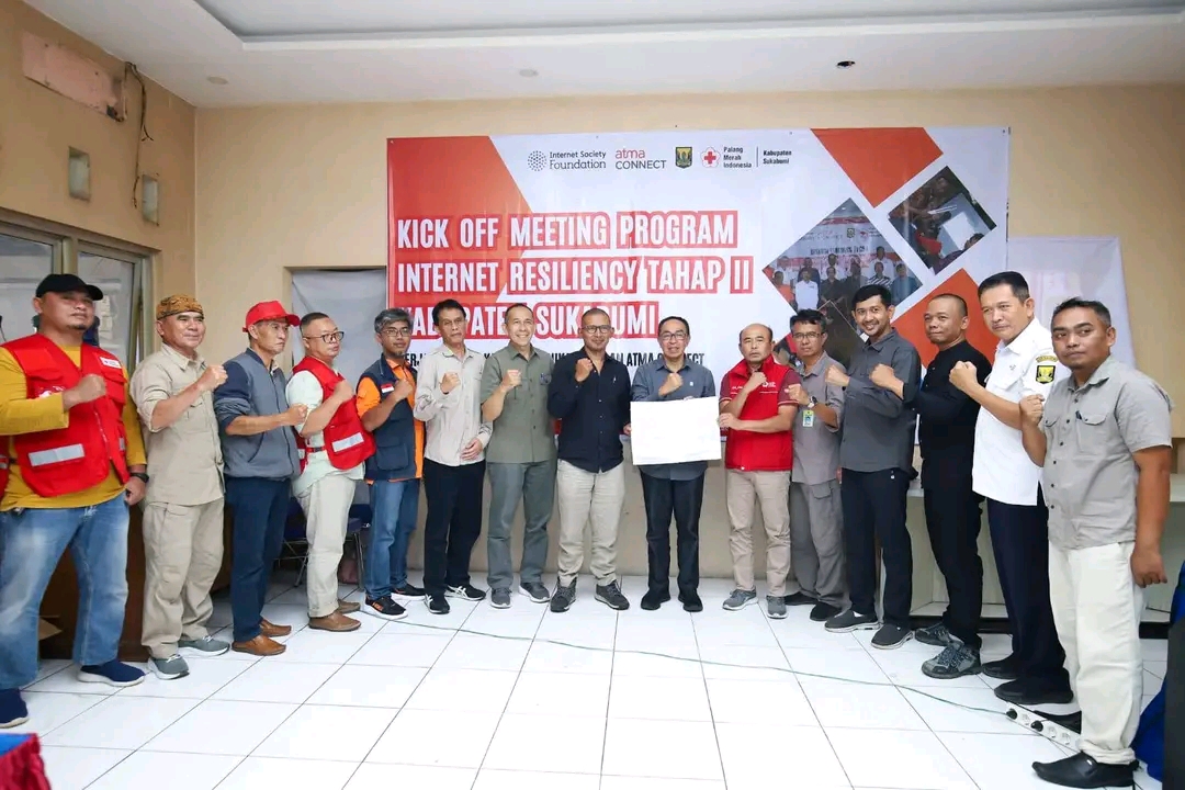 PMI Kab Sukabumi Kembangkan Model Ketahanan Internet Berbasis Komunitas