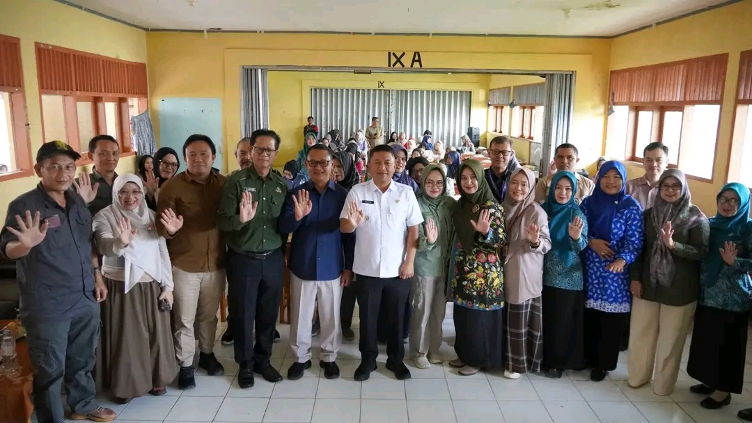 Penyaluran Beras Nutrizinc, Wabup “Penurunan Stunting Salah Satu Prioritas Pembangunan”