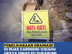 Dinas PU Tegaskan Drainase Sangat Penting Dalam Pemeliharaan Jalan