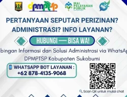 Mengenal BISA WA Layanan Inovasi DMPTSP Kabupaten Sukabumi
