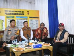 Pantau Situasi Pergantian Tahun, Wabup Apresiasi Soliditas Dan Kolaborasi Lintas Sektor