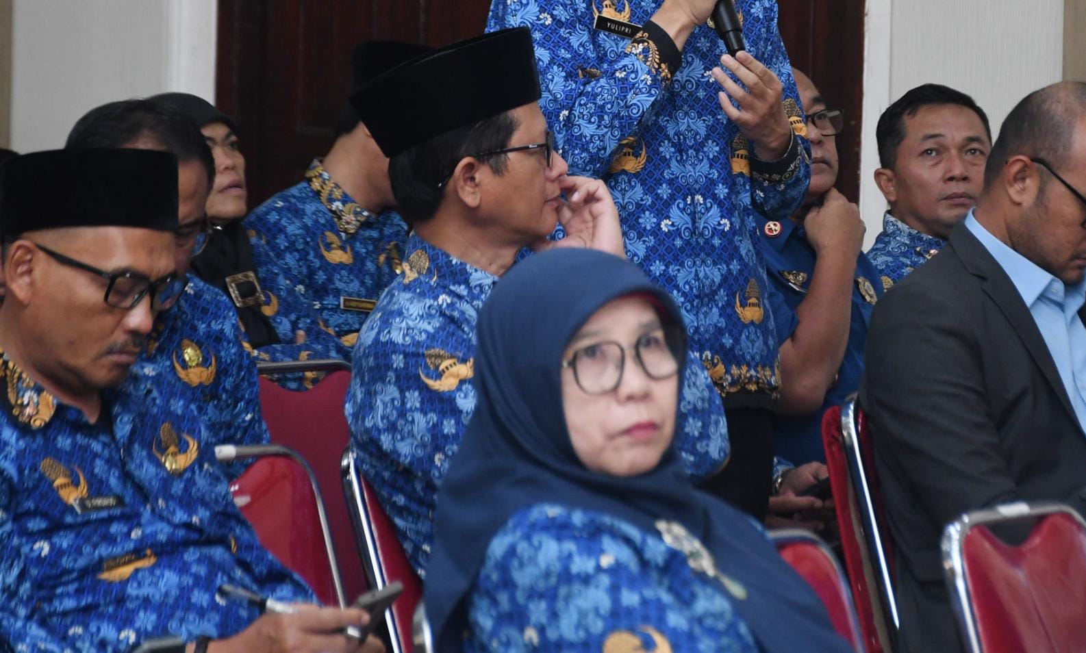 Kepala Diarpus Kab Sukabumi Mengikuti Rapat Dinas Bulan Januari 2026