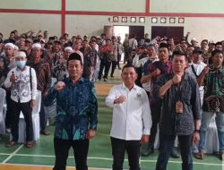 Anggota DPRD Kab Sukabumi Dampingi Dewan Pusat Sosialisasikan MBG