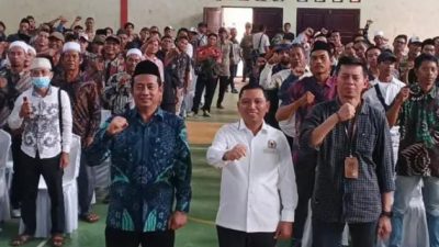 Anggota DPRD Kab Sukabumi Dampingi Dewan Pusat Sosialisasikan MBG
