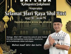 Bapenda Kabupaten Sukabumi Mengucapkan Selamat Idul Fitri 1447 Hijriyah